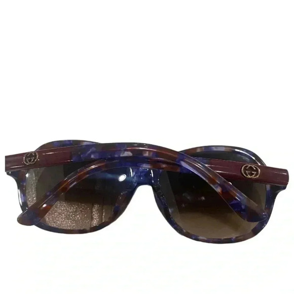 GUCCI GG 3620/F/S 6F7K8 Red and Blue Sunglasses - Picture 4 of 11